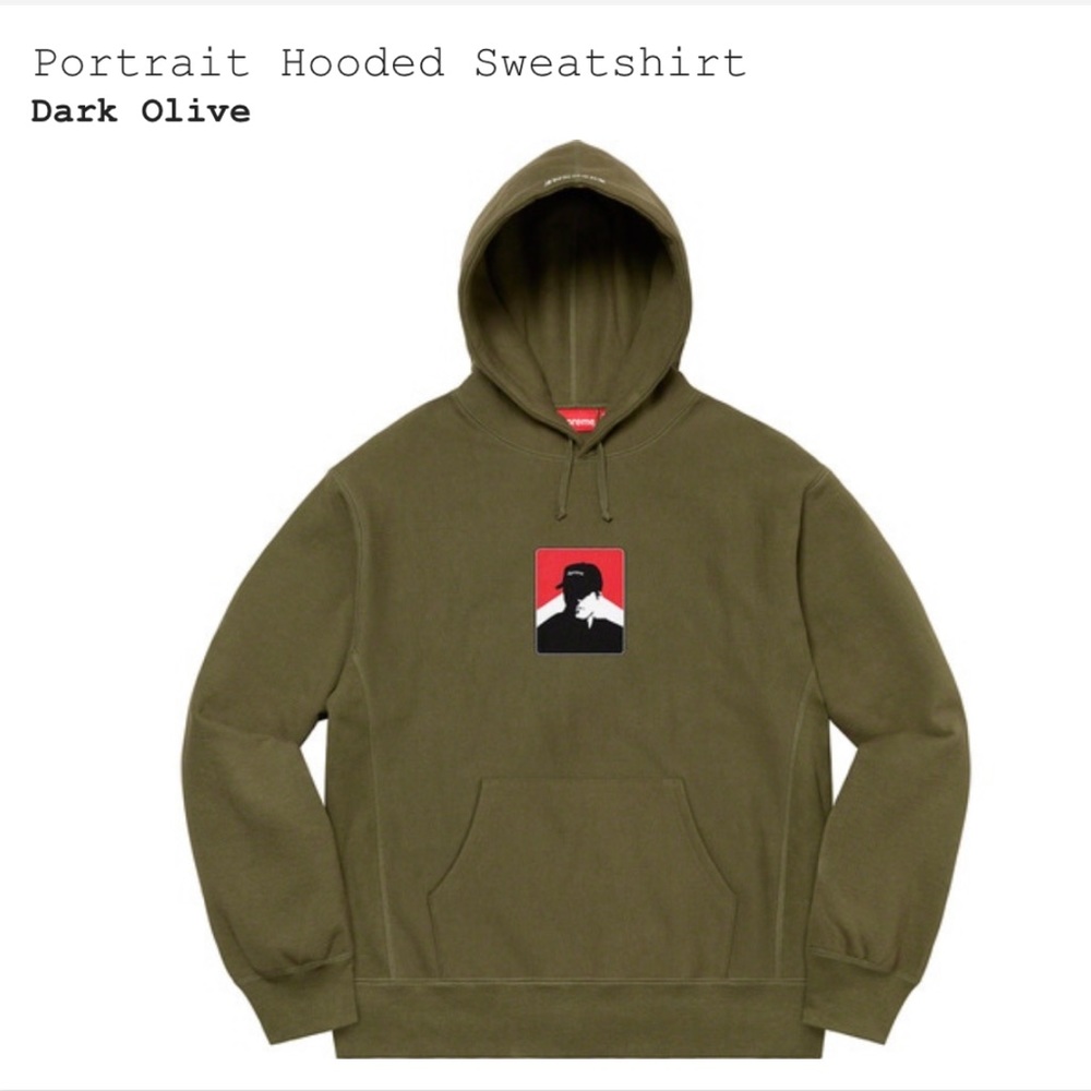 Supreme Portrait Hooded Sweatshirt
